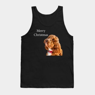 Cockapoo Merry Christmas Tank Top